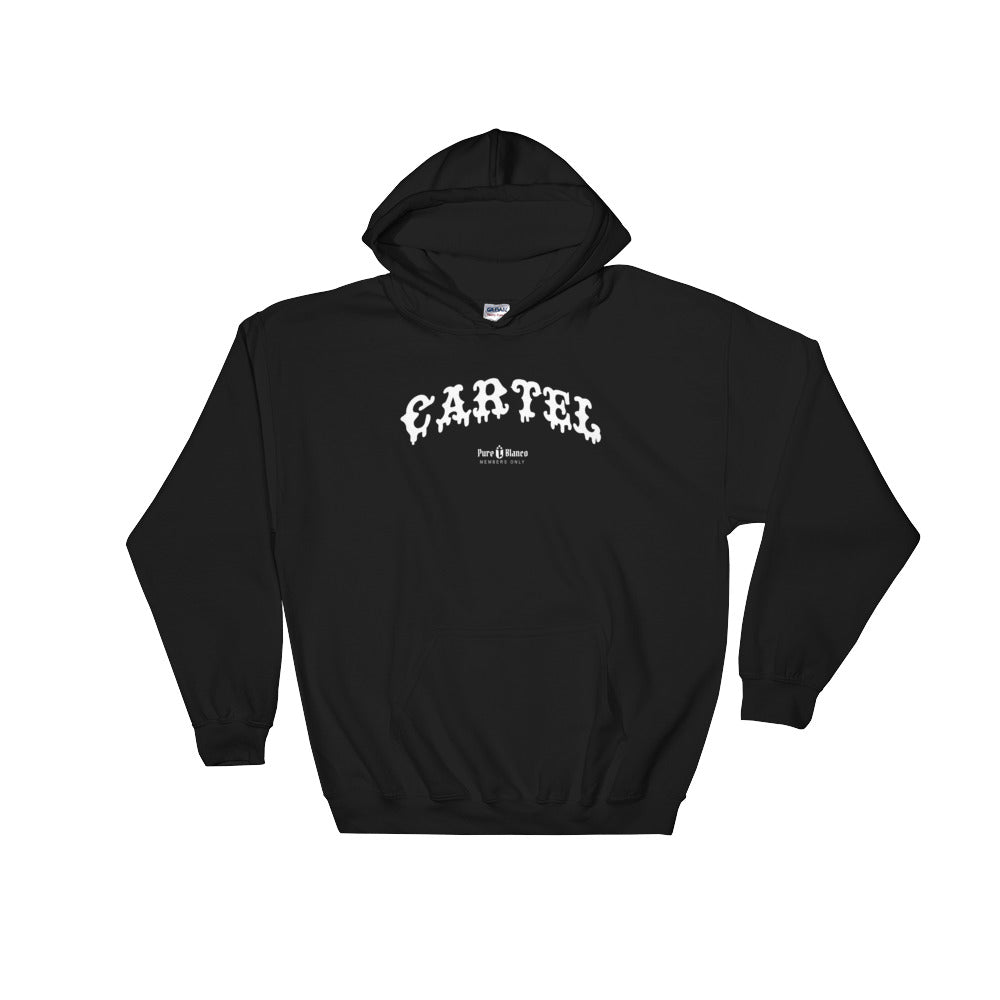 Cartel Members Only Hoodie Pullover Pure Blanco