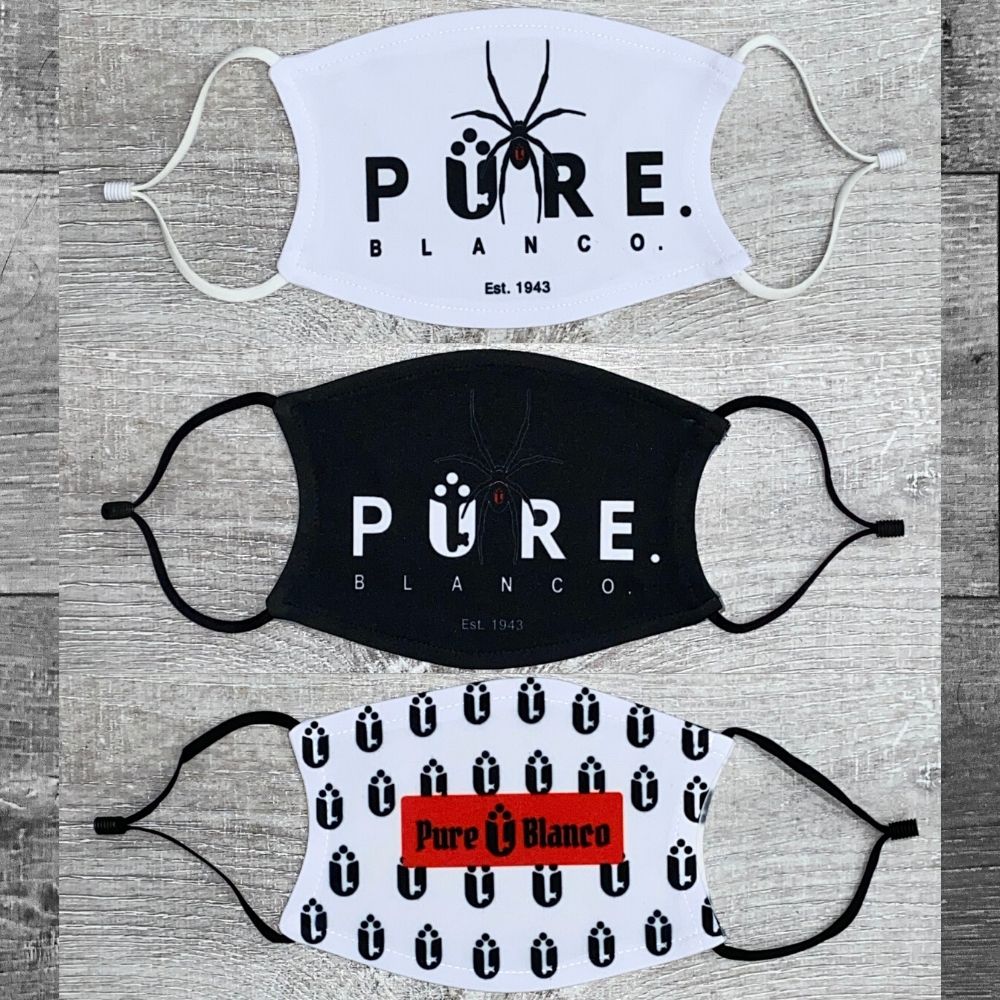 Pure Blanco Face Masks (2 Filters included)