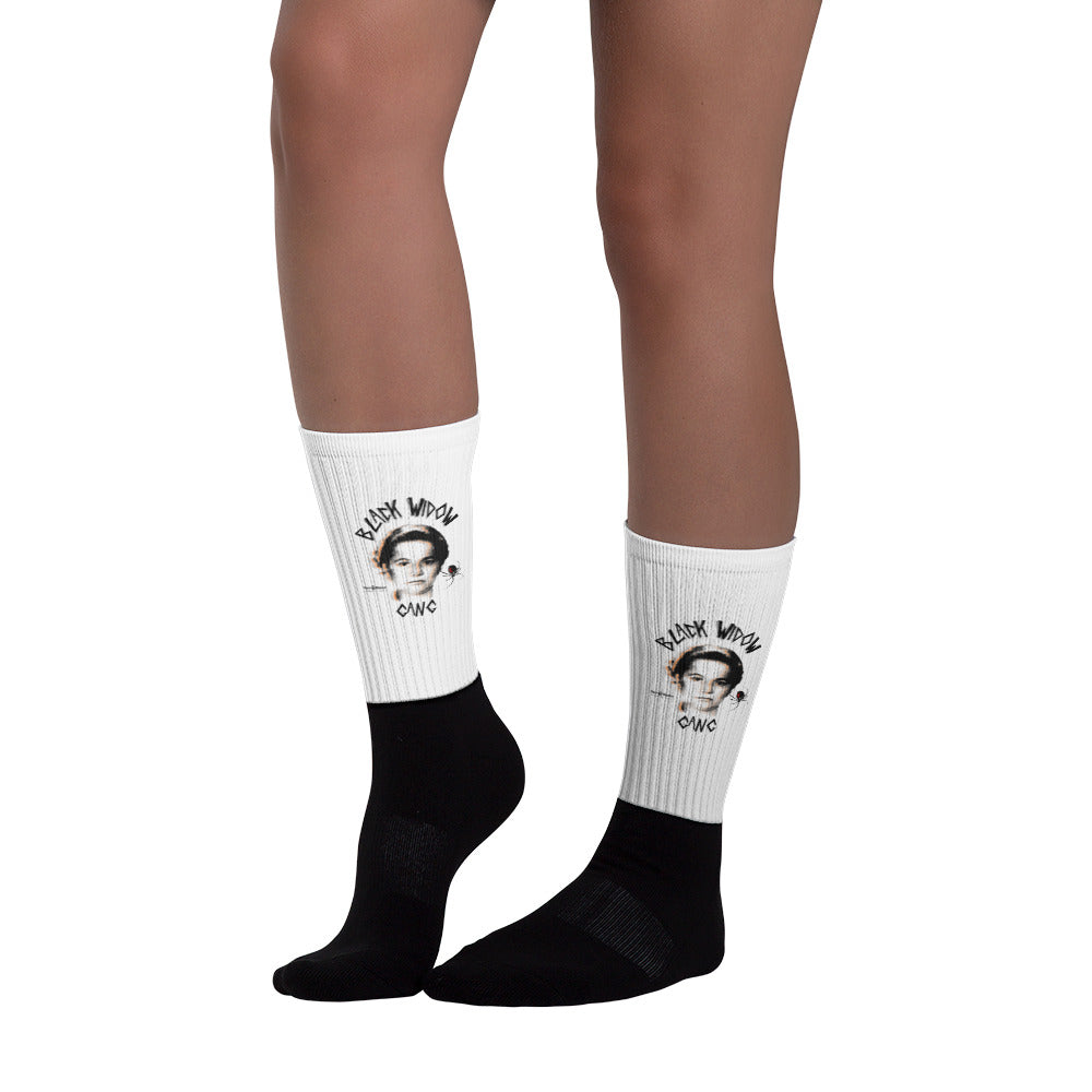 Black Widow Gang Members Only Collection Socks (unisex)