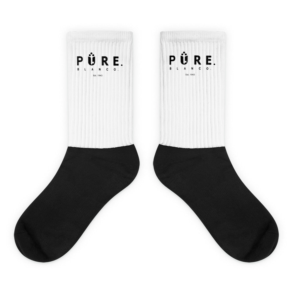 Pure Blanco Logo Socks (unisex)