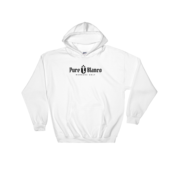Pure Blanco Members Only Hoodie Pullover